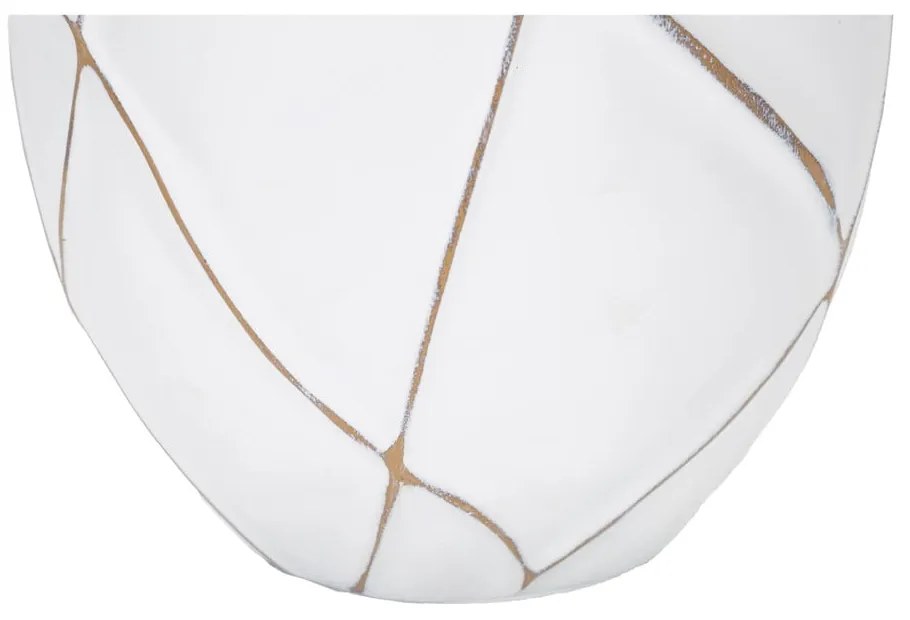 Fehér-krémszínű asztali lámpa textil búrával (magasság 60 cm) Lines – Mauro Ferretti