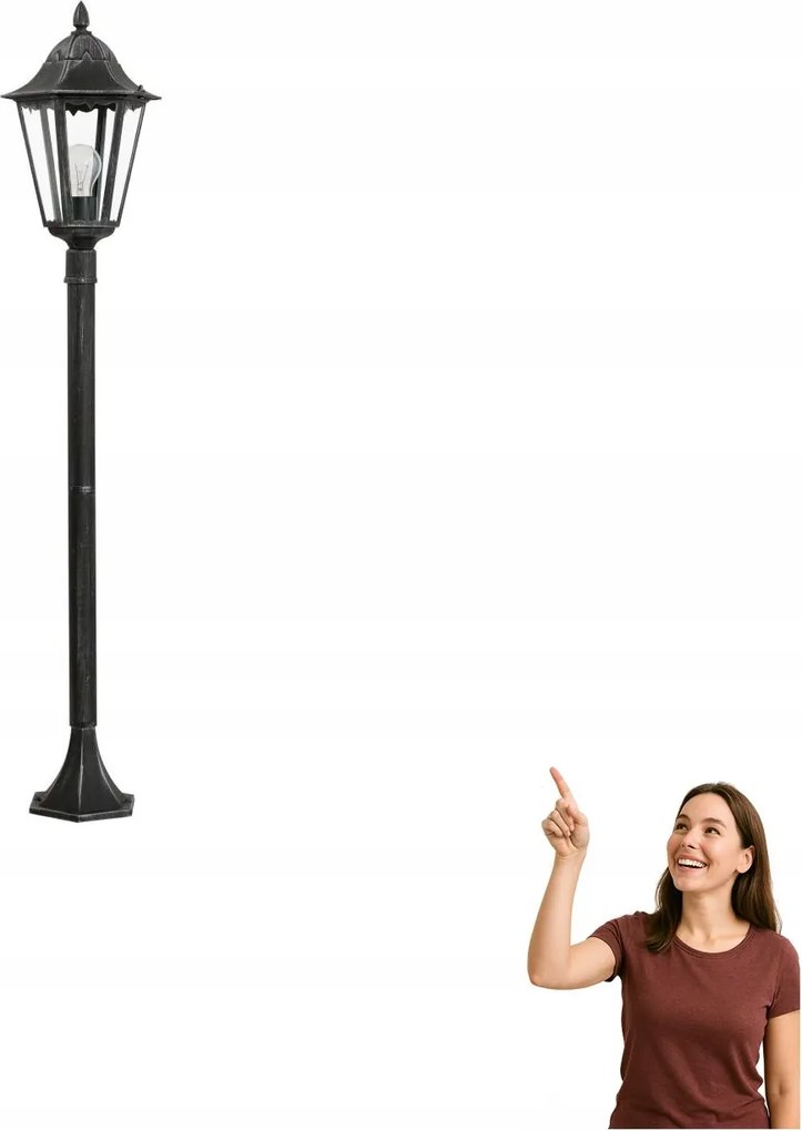 Kültéri lámpa kerti oszlop Navedo 93463 Eglo
