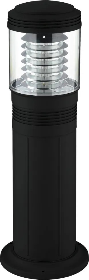 NOVOLUX 114A-G05X1A-02 FRMA Modern Kültéri Állólámpa Fekete, Átlátszó E27 IP55
