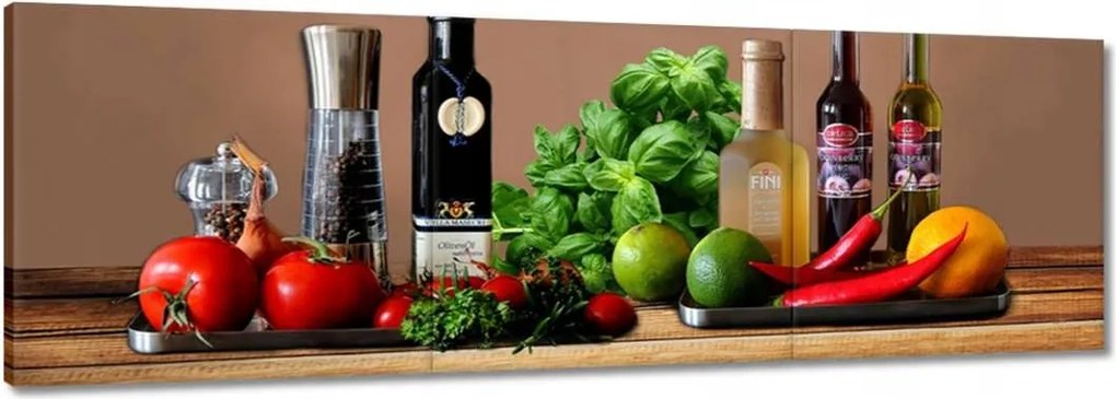 Festmények 150x50 A világ fűszerei