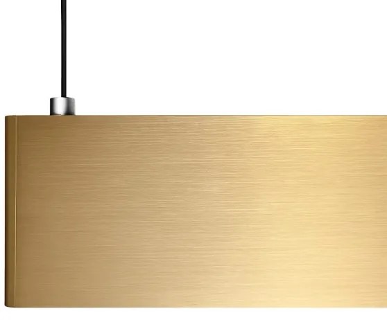 LED csillár LINEA, kábellel függesztett, 36W/230V, 3000/4000/5700K, CRI 90, arany
