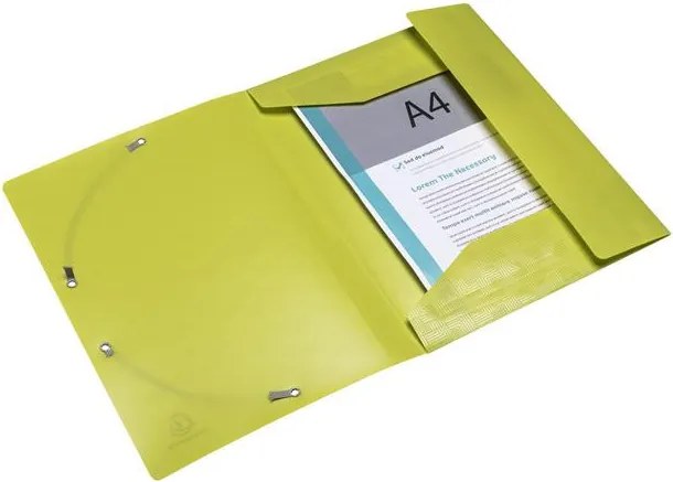 Gumis mappa, PP, A4, 15 mm, EXACOMPTA Pop'NCo, vegyes színek (EX55990E)