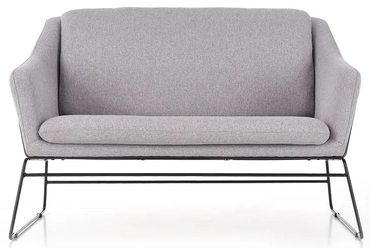 Kétüléses Soft II XL, szürke / fekete