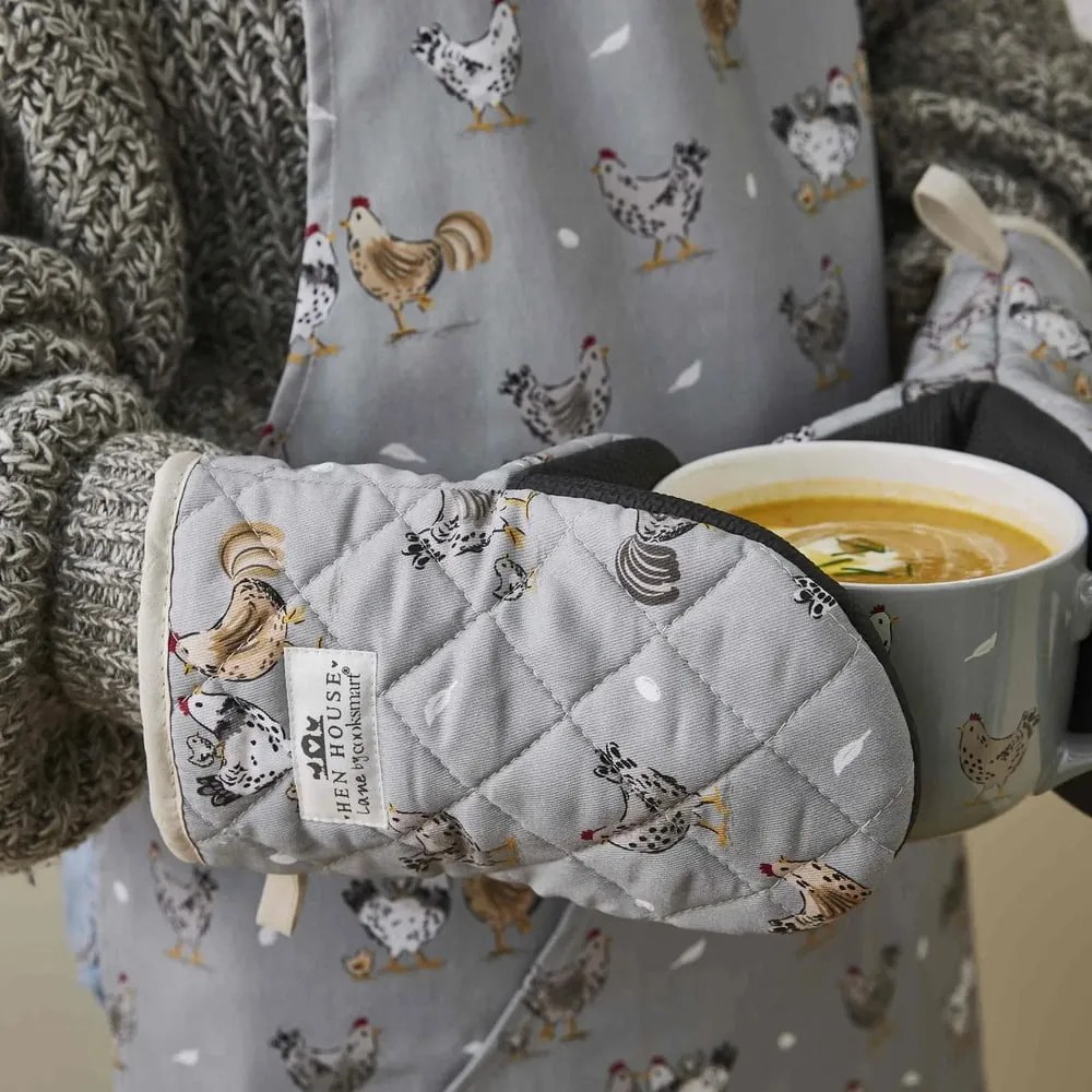 Pamut edényfogó kesztyű szett 2 db-os Hen House – Cooksmart ®