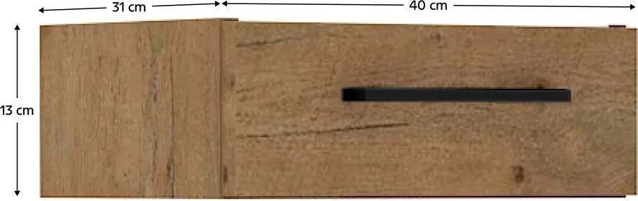 fiókos szekrény lancelot tölgy VEGA 40 G-13 1S