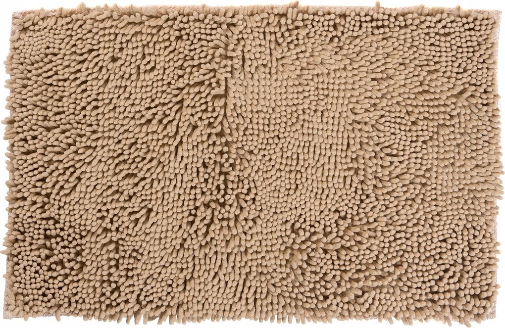 Fürdőszobaszőnyeg 50x80 bolyhos puha bézs