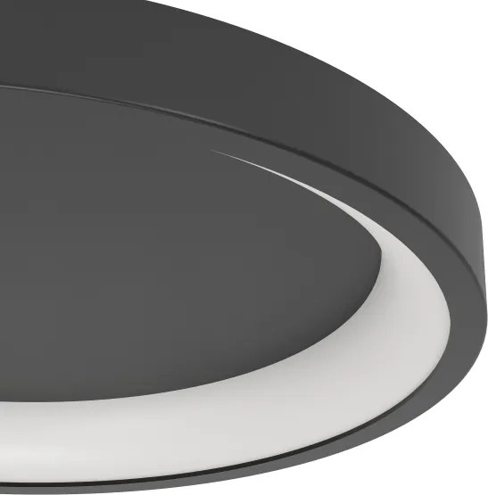 Eglo 901909 - LED RGBW dimmelhető mennyezeti lámpa LORETELLO-Z LED/19,6W/230V átm. 35 cm fekete