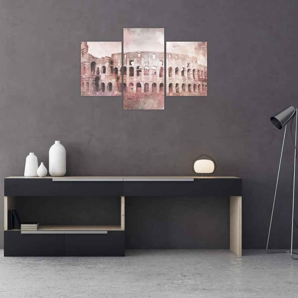 Kép - Vintage képeslap a városról N⁰2 (90x60 cm)