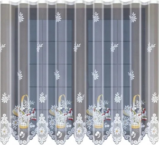 Mg Függöny 31704 konyha színes 340x160 kész M szalaggal