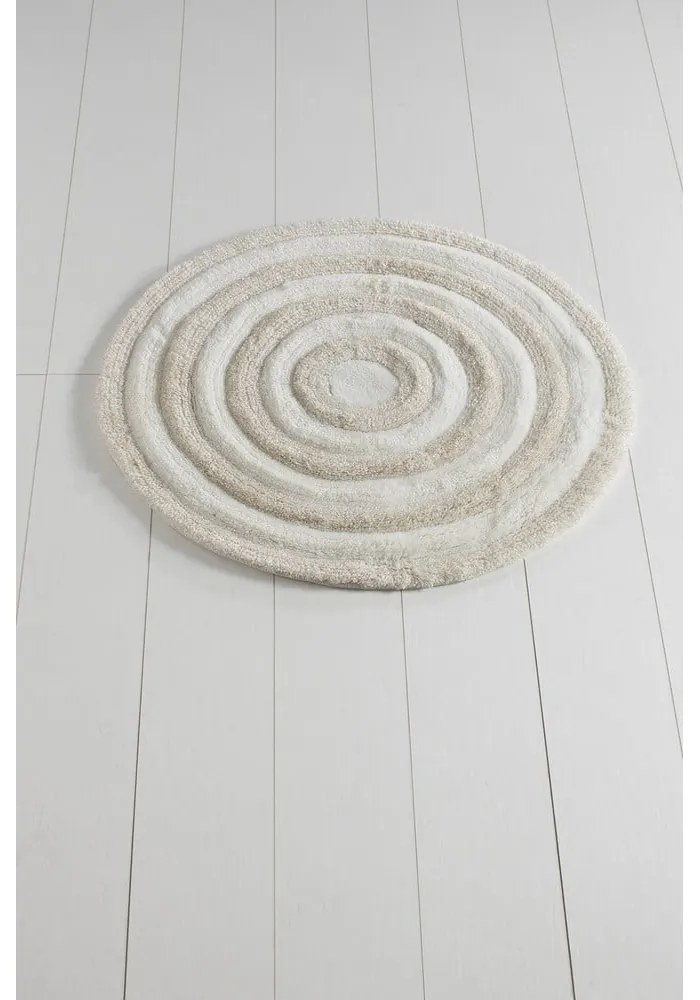 Krémszínű fürdőszobai kilépő 90x90 cm – Foutastic