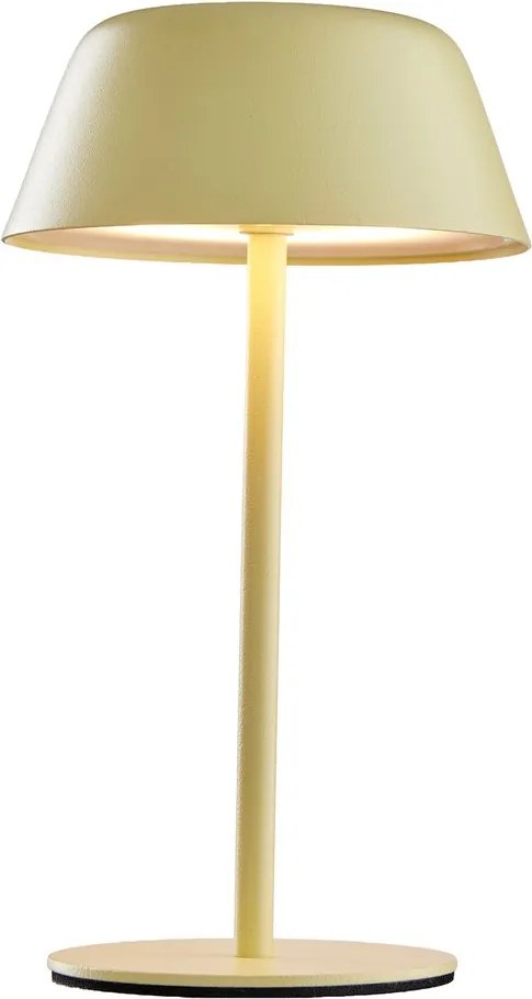 LIGHT UP LED mini asztali lámpa ,sárga