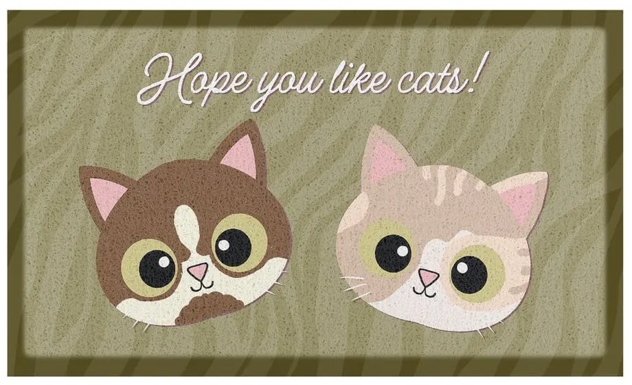 Lábtörlő 40x70 cm Hope You Like Cats – Artsy Doormats