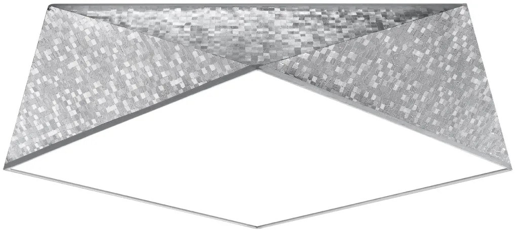 SOLLUX SL-0694 HEXA Modern Mennyezeti Lámpa Ezüst E27 IP20
