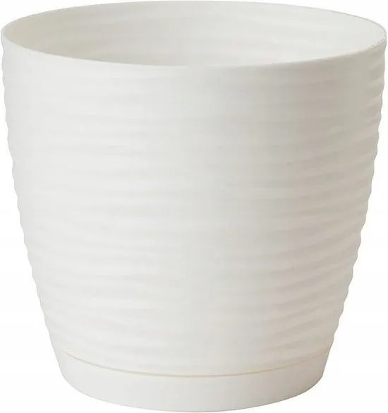 Virágtartó állvány Műanyag Fehér 14,7 cm x 14,7 x 13,6 cm