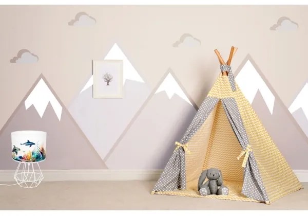 Gyereklámpa OCEAN 1xE27/60W/230V