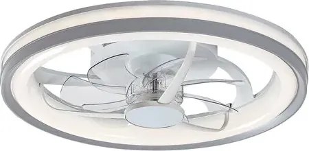 Fanricius ventilátoros beltéri mennyezeti lámpa 40w 2200lm ip20 távirányítóval wifi-s
