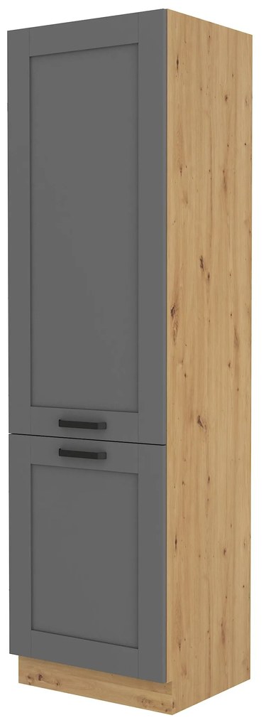 Élelmiszer szekrény Lucid 60 LO 210 2F (artisan tölgy + dustgrey). 1045612