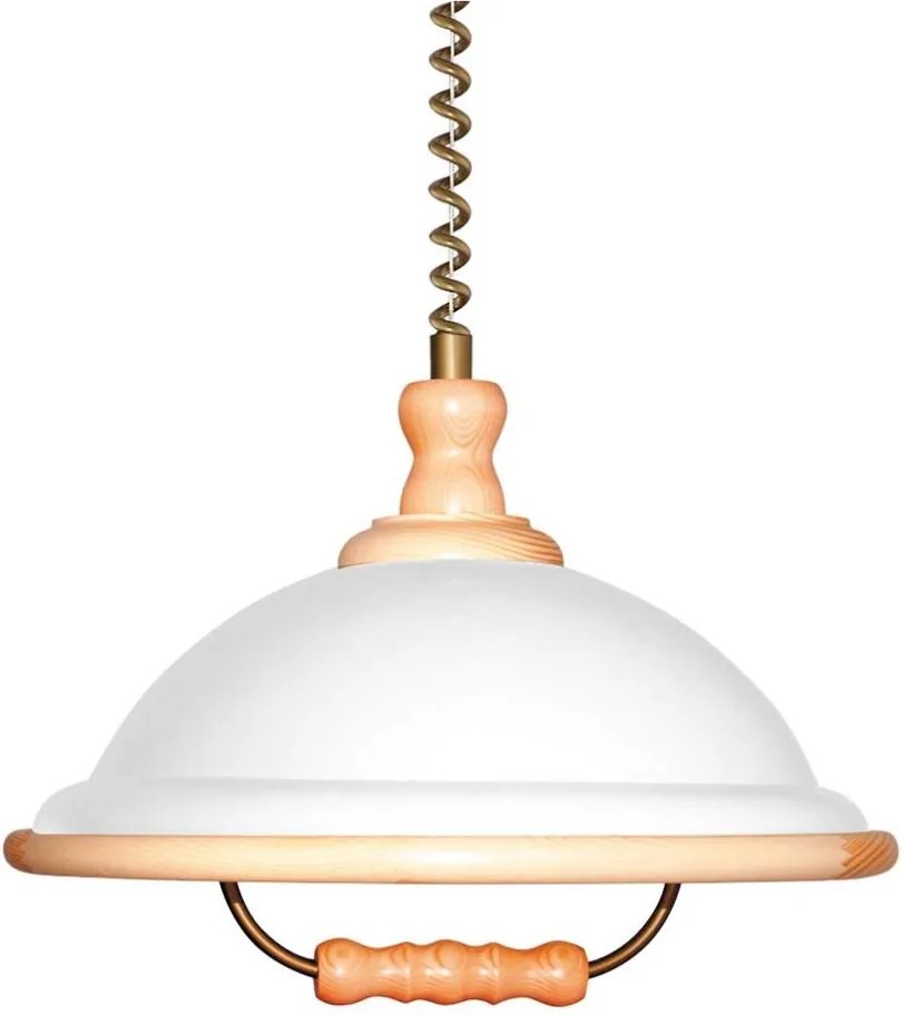 Prezent 73006 W50 - Állítható magasságú csillár ACRYL 1xE27/60W/230V