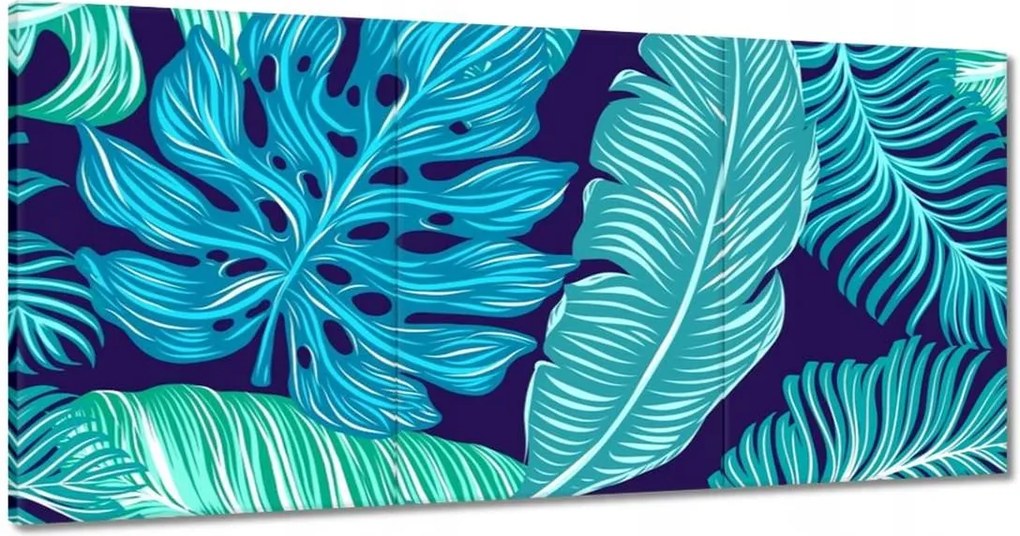 Vászonkép 120x60 Levelek Monstery Trópusok