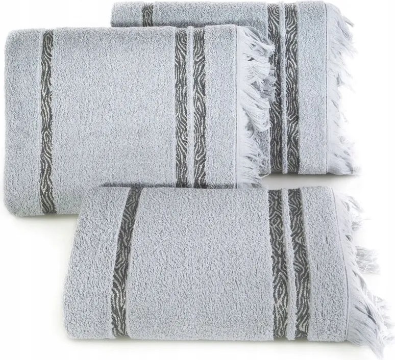 Törölköző 50X90 Ezüst