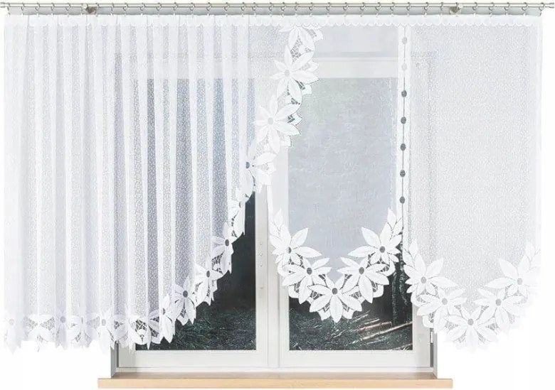 Függöny kész függöny a nappaliba klasszikus jacquard függöny 400x150 cm Hedvig