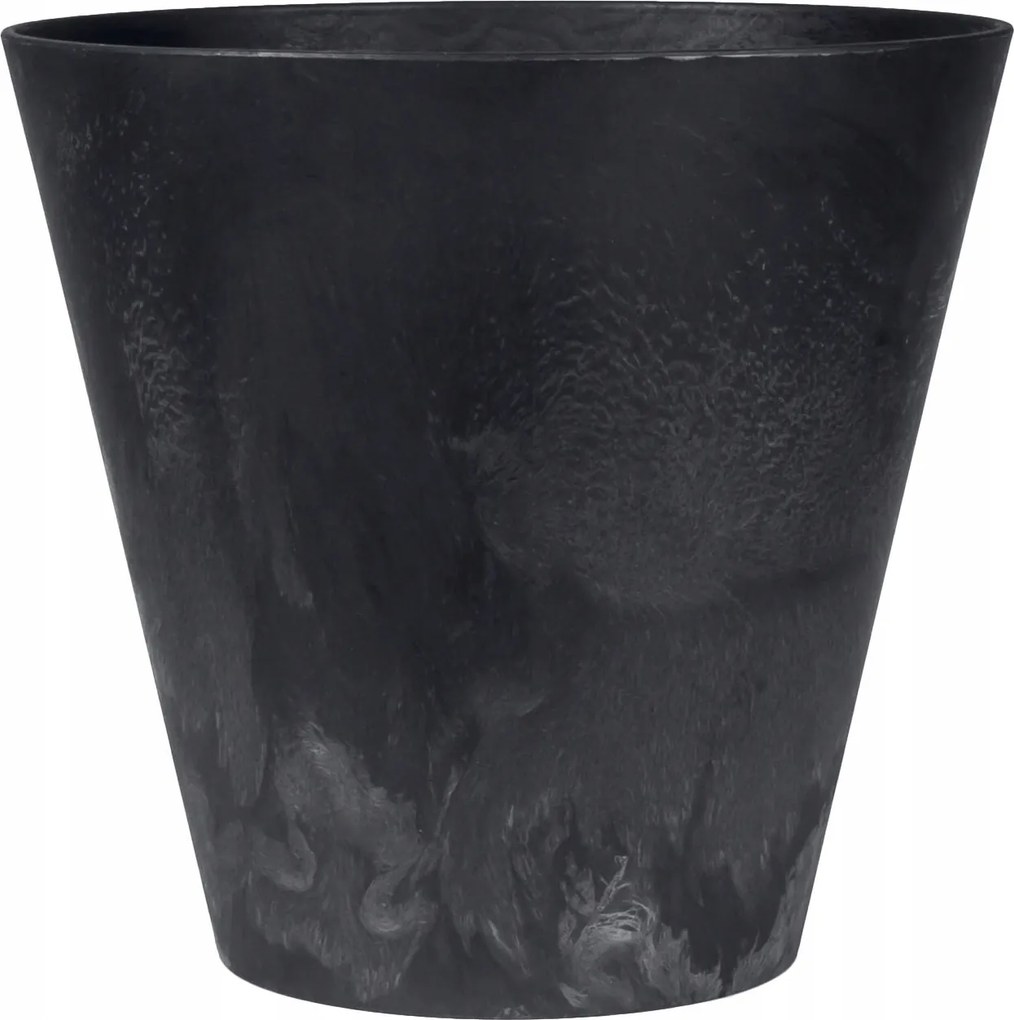 Műanyag virágtartó Tubus Effect 20cm antracit Prosperplast 20 x 20 x 18,7 cm