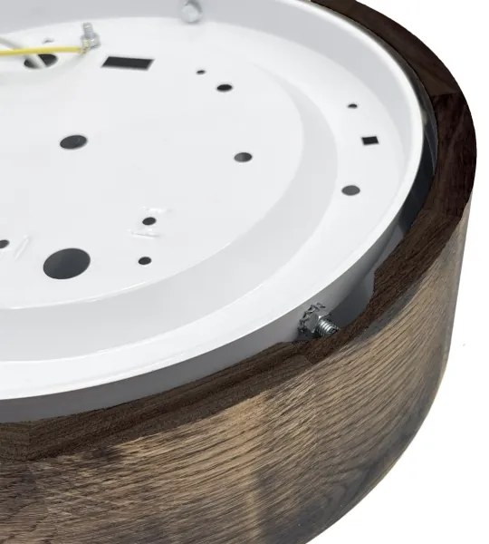 Brilagi - Mennyezeti lámpa CARVALHO SMOKEY 1xE27/60W/230V tölgy átm. 27,5 cm