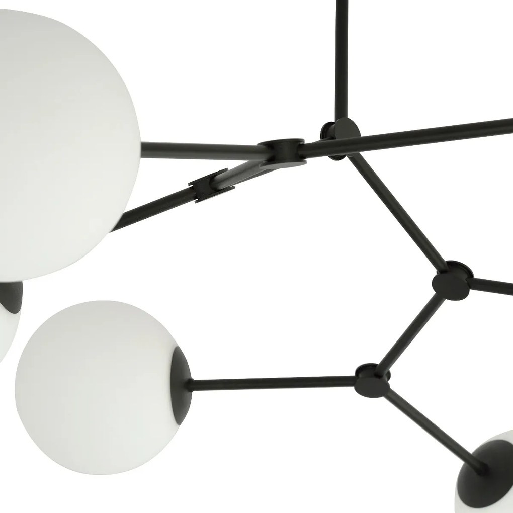 Emibig modern mennyezeti lámpa space fehér fekete emi1133/4