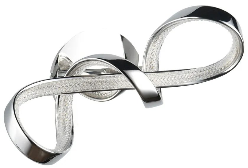 Ezüstszínű LED fali lámpa Padua – Trio