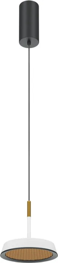 MAYTONI MOD041PL-L15WG3K EI Modern Led Függesztett Lámpa Fehér, Arany LED IP20