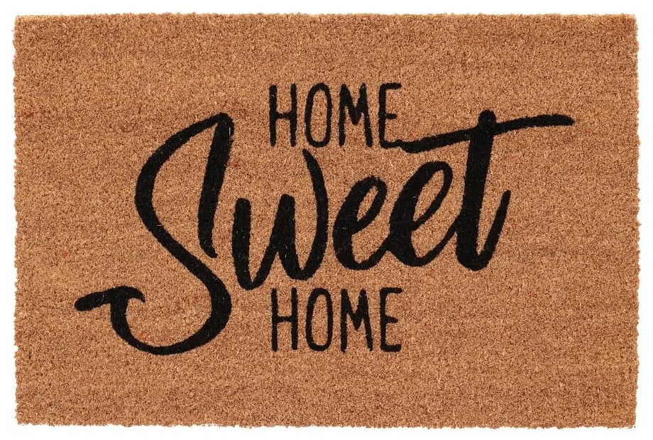 Kókuszrost lábtörlő 40x60 cm Home Sweet Home - Esschert Design