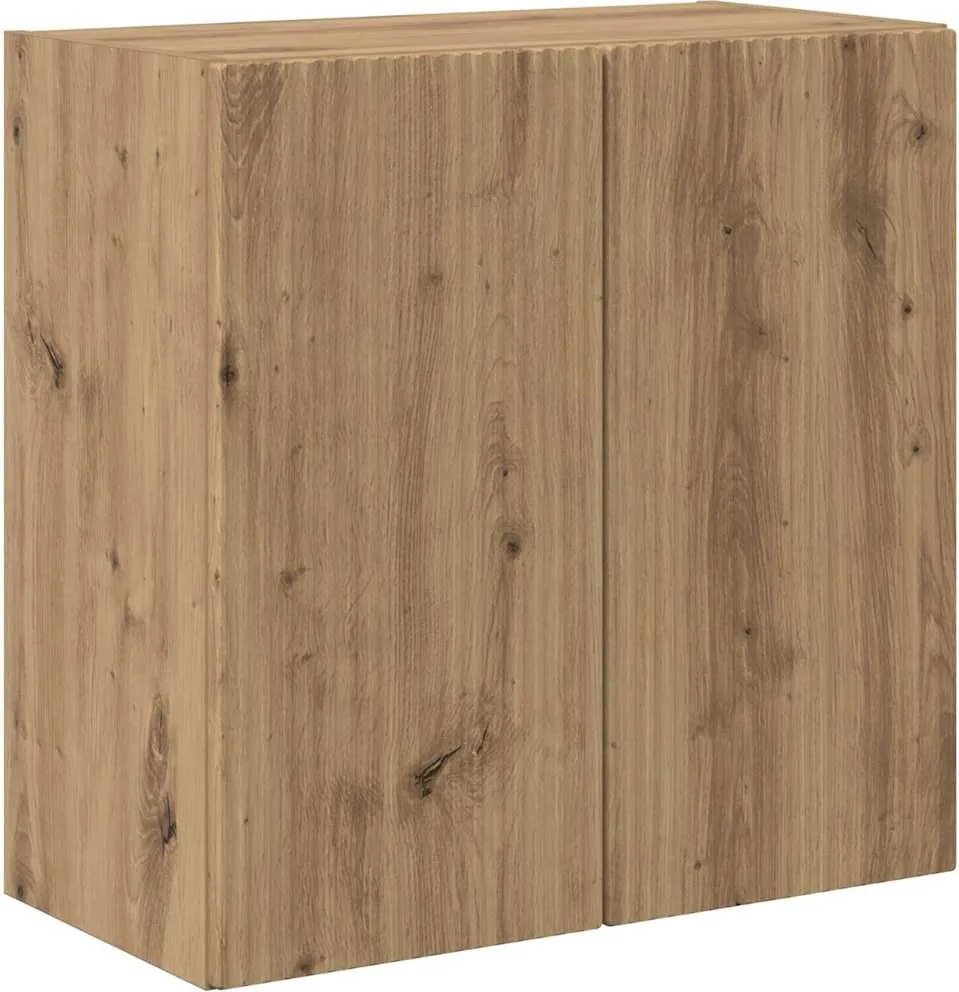 vidaXL TV Fali Szekrény Artisan tölgy 59,5 x 31 x 60 cm Faanyag