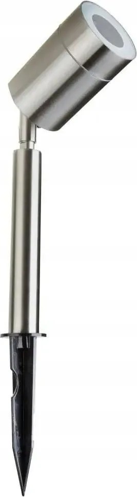 Beszúrható spotlámpa lámpatest GU10 acél IP44 V-tac