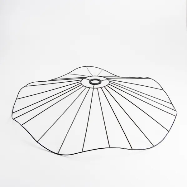 BRILAGI - LED felületre szerelhető csillár CERIA WIRE 1xE27/60W/230V átmérő 80 cm fekete
