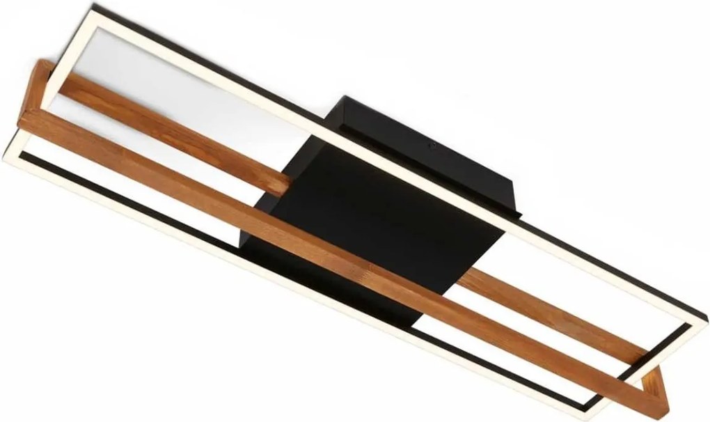 Briloner 3777-015 - LED mennyezeti lámpatest FRAME LED/21W/230V 3000K fekete