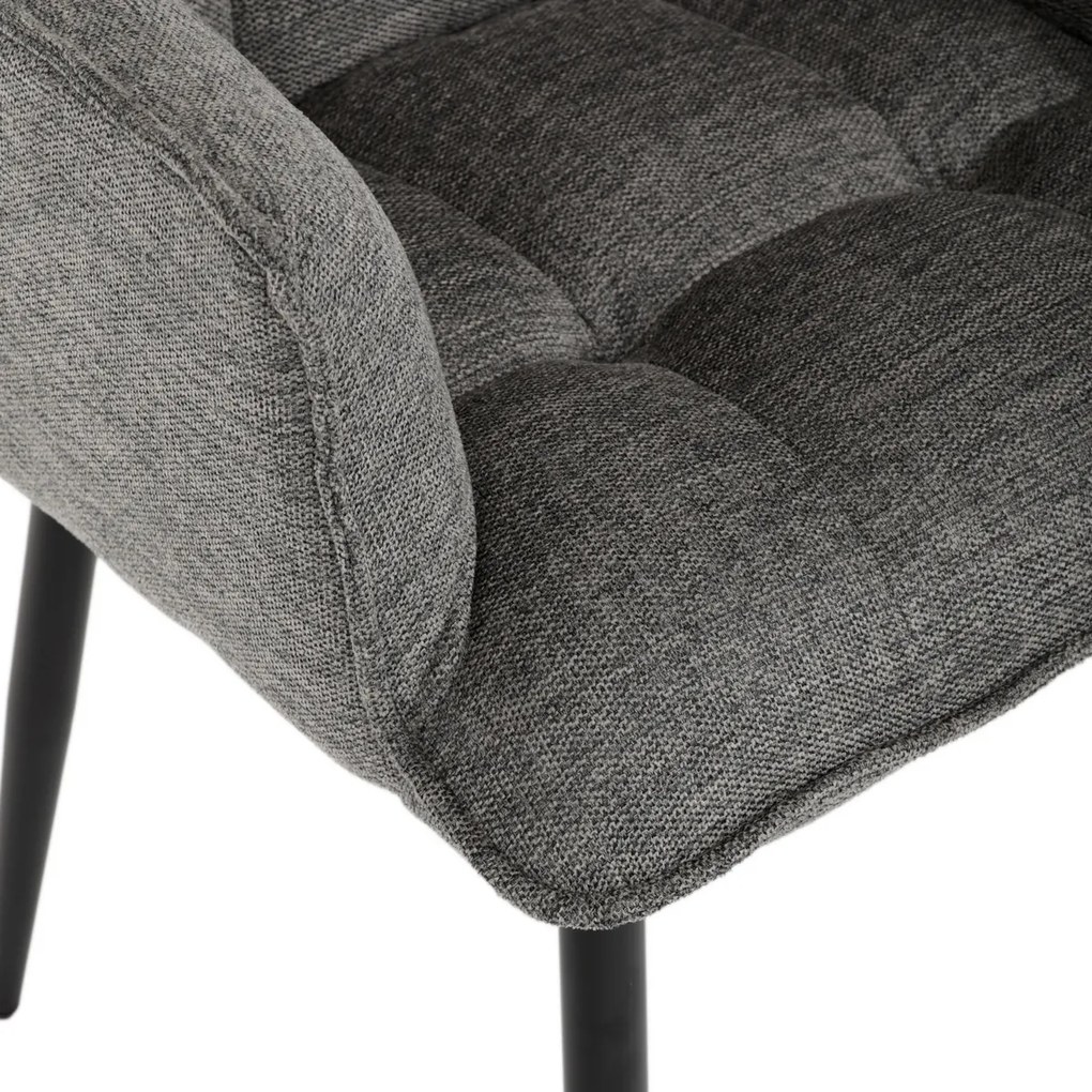 Étkezőszék garnitúra DCH-J2139 GREY2, 2 db