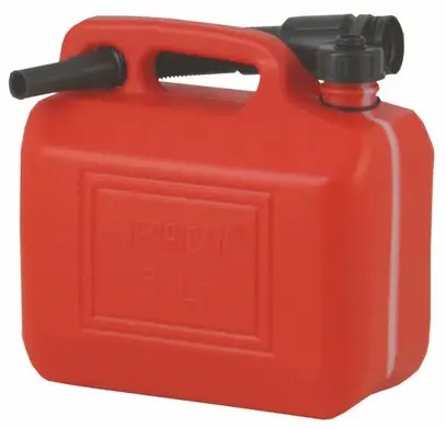 Cappa Műanyag kanna piros 5 l