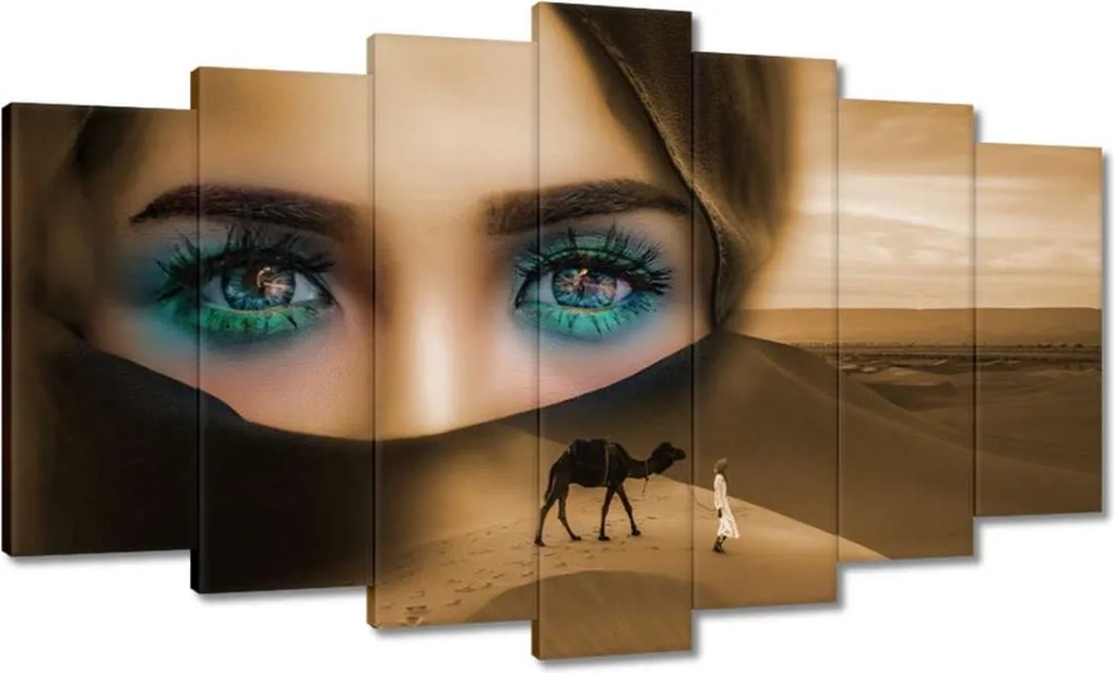 Vászonkép 140x80 Sivatagi tevekirálynő