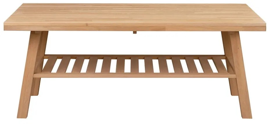 Brooklyn dohányzóasztal csiszolt tölgyfából, 130 x 75 cm - Rowico