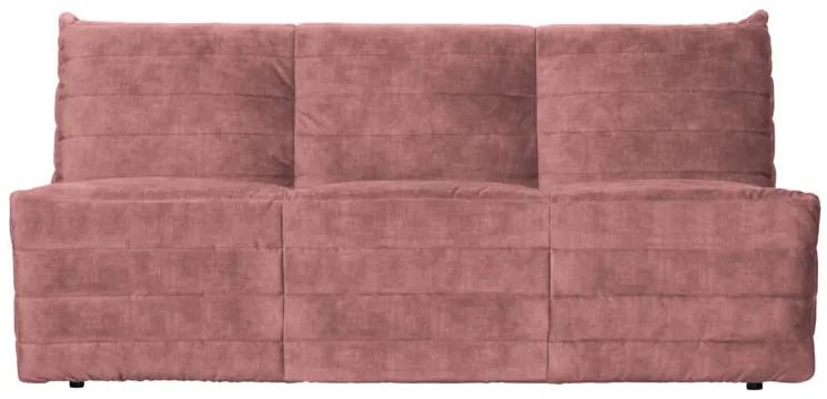 WOOOD - Bag bársony kanapé, pink