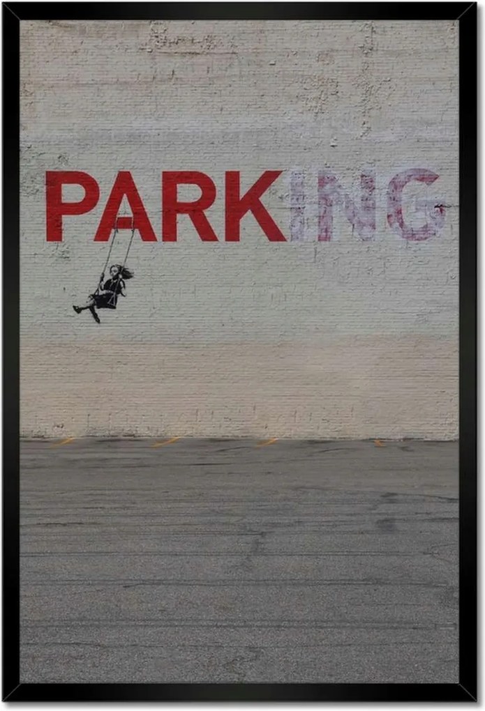 Poszterek keretben 40x60 Banksy Parking