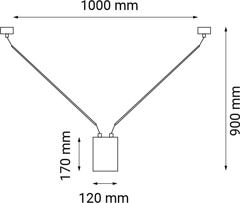 Antigo VIWIN 9020 Függőlámpa 1x15W/Gu10 IP20