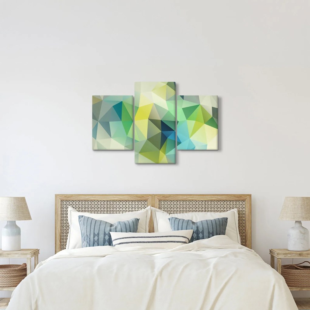 A geometriai absztrakció képe (90x60 cm)