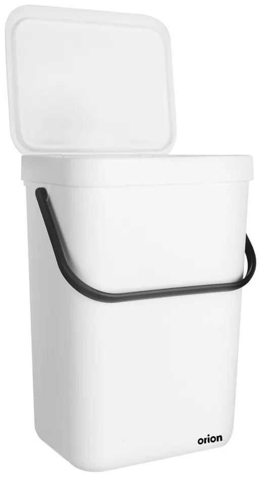 Fehér műanyag szemetes 10 l – Orion