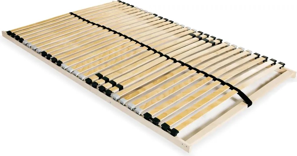 vidaXL 7 zónás 28 léces ágyrács 120 x 200 cm