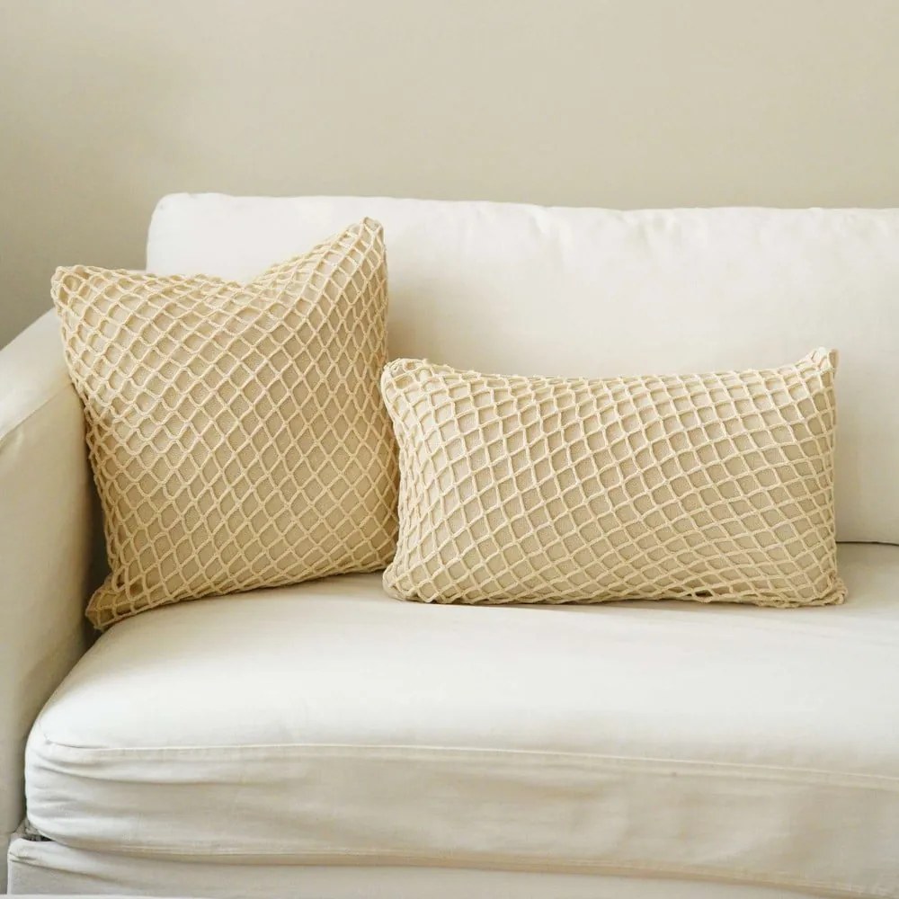 Pamut párnahuzat 30x50 cm Net – Mioli Decor