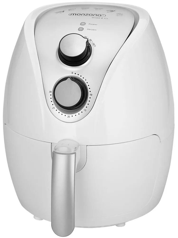 monzana® Forrólevegős fritőz 9 az 1-ben fehér – 3,6 liter