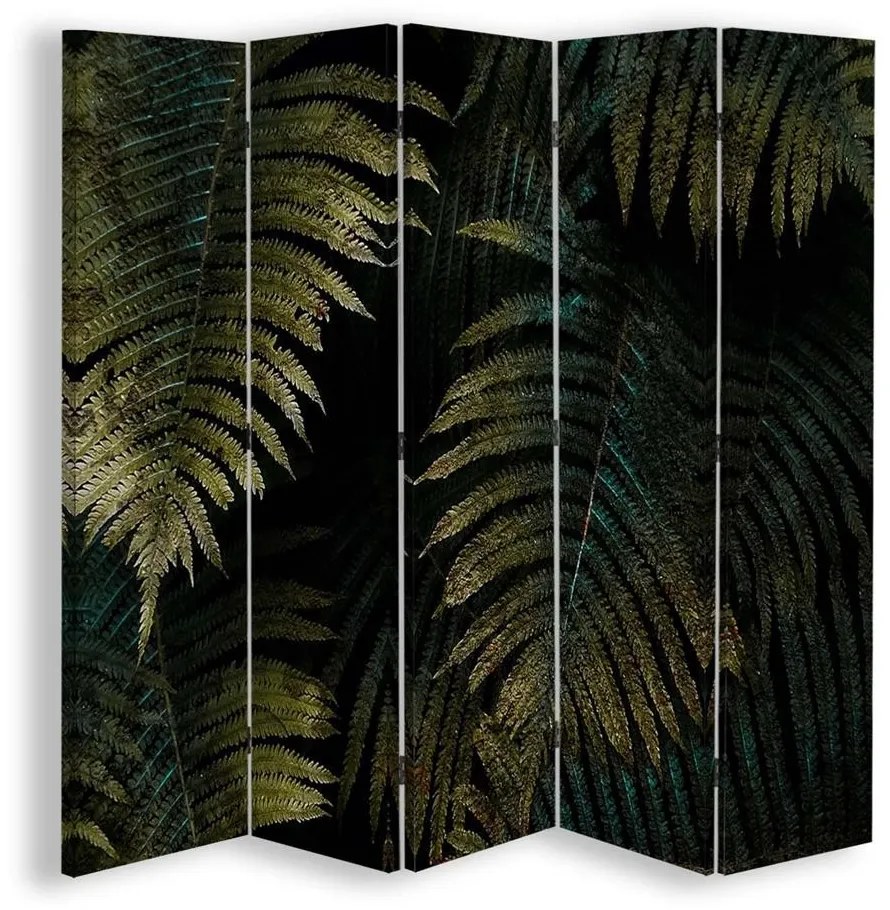 Gario Paraván Leaf in the Dark Méret: 180 x 170 cm, Kivitelezés: Forgó paraván 360°