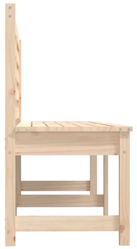 tömör fenyőfa kerti pad 201,5 cm