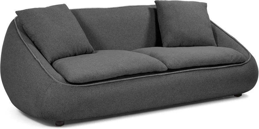 Safira sötétszürke kanapé, 200 cm - La Forma